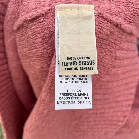 L.L. Bean Women’s Midweight 100.% Cotton SS Henley Slub Sweater - Picture 3 of 3
